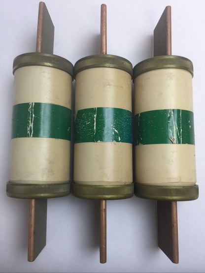 BUSSMANN REN450 BUSS SUPER-LAG RENEWABLE FUSE 450AMP 250VAC (LOT OF 3)3