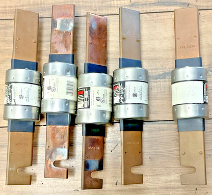 BUSSMANN FUSETRON FRS-R-250 FUSE 600VAC 300VDC RK5 ***LOTOF5***0