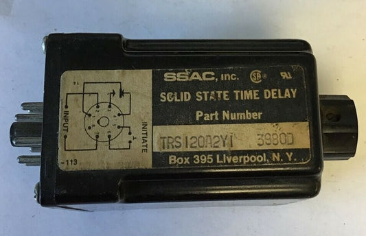 SSAC TRS120A2Y1 SOLID STATE TIME DELAY 0