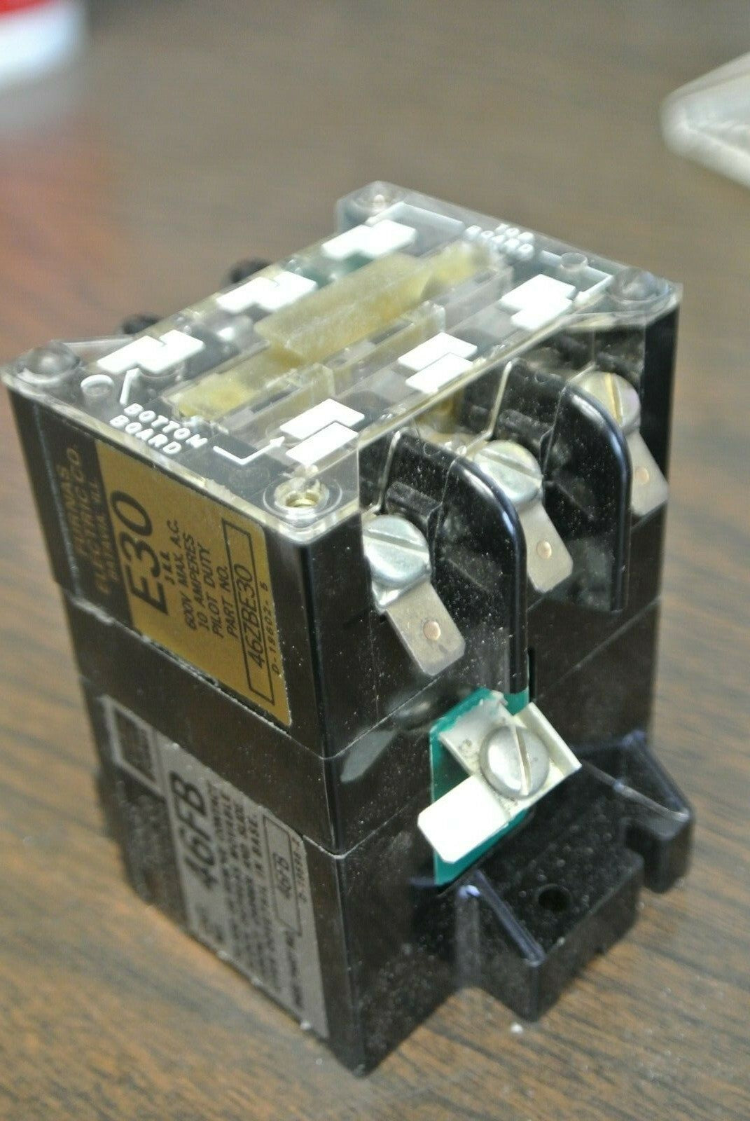 FURNAS 46FBE30 CONTROL RELAY / 10A / 600VAC / 115V COIL / NEW SURPLUS2