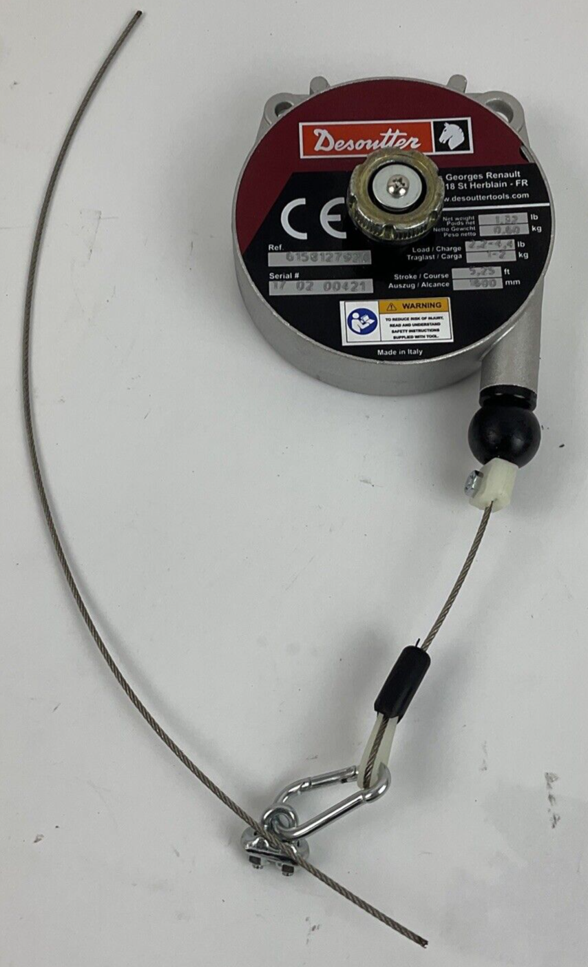 DESOUTTER 6158127920 TOOL BALANCER 2.2-4.4LBS 5.25FT STROKE 1500MM0