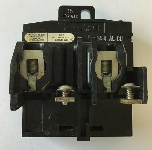 ITE P4215 120/240VAC  PUSHMATIC 2POLE CIRCUIT BREAKER0