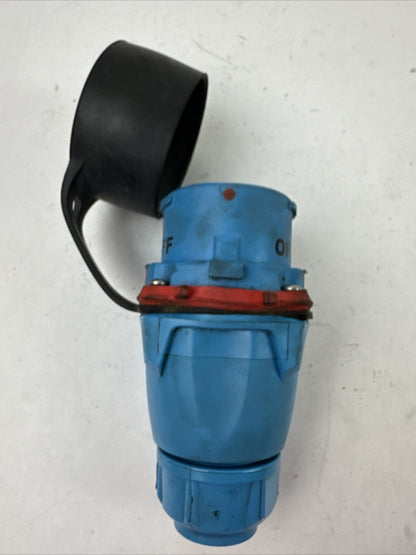 MELTRIC DS30 30A 480VAC 15HP TYPE 3R 33-38043-974 SWITCH RATED INLET/PLUG12