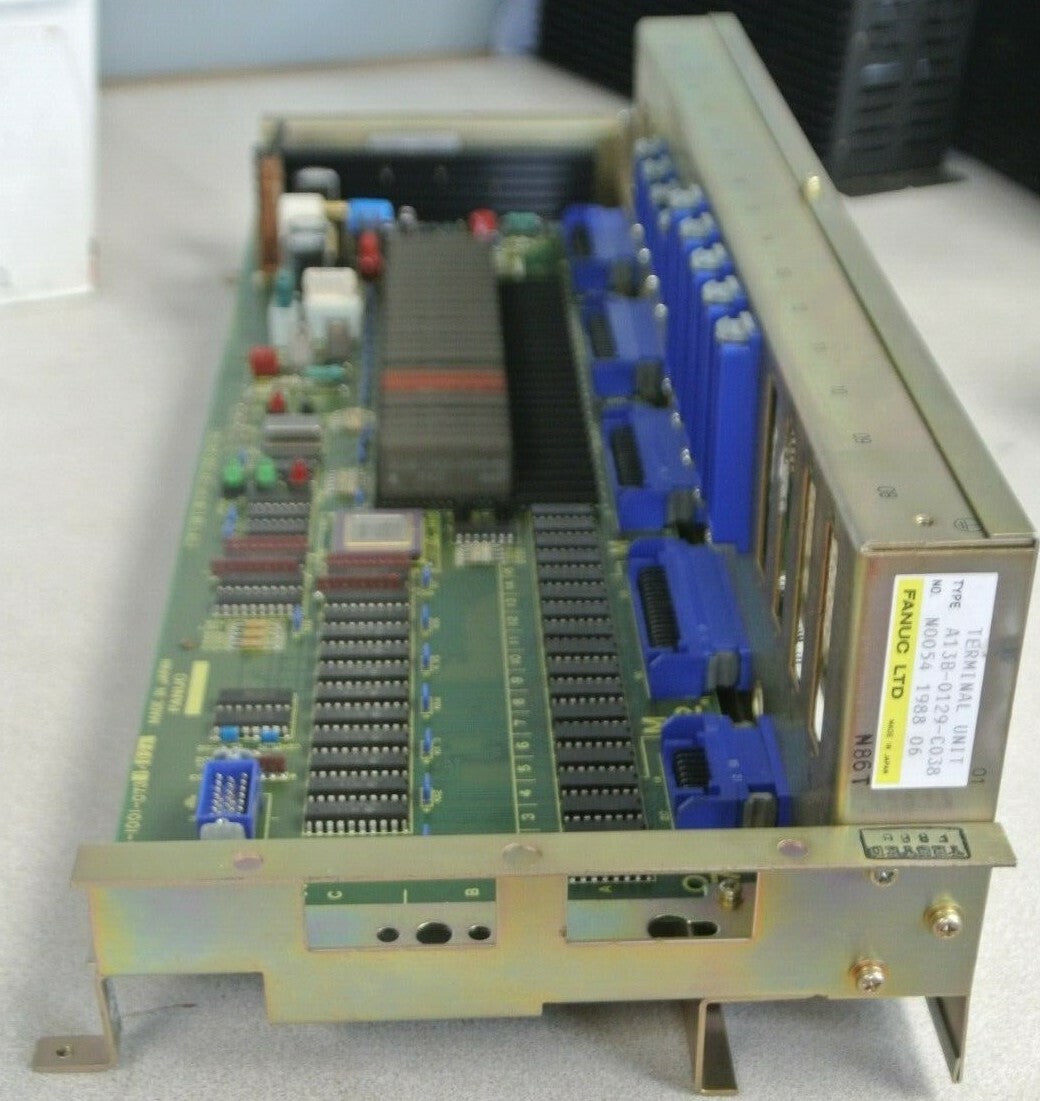 FANUC A20B-1001-0731/02A / I/O EXPANSION MODULE w/ A13B-0129-C038 TERMINAL UNIT7