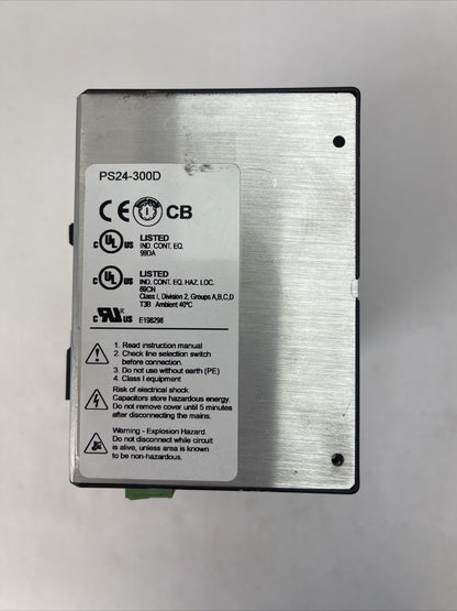 RHINO PS24-300D (300W) POWER SUPPLY OUTPUT 24VDC 12A INPUT 115/230VAC 5.4/3.3A5