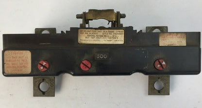 GE HLA2300T TRIP UNIT 300 AMP 2 POLE MAG TRIP ADJ 1500-3000A 370D749G110