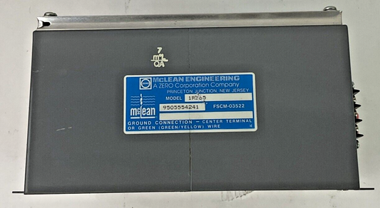 MCLEAN ENGINEERING FSCM-03522 MODEL 1R265 FAN0