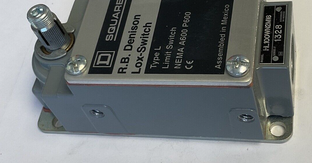SQUARE D HL100WN2M16 LIMIT SWITCH SER.F TYPE L4