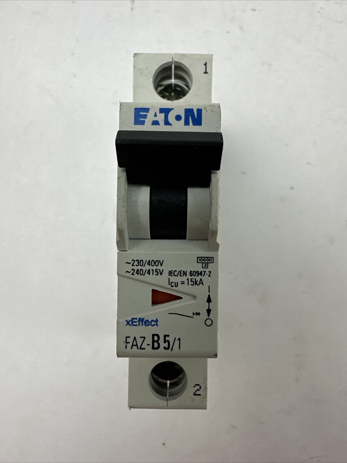 EATON FAZ-B5/1-SP CIRCUIT BREAKER 5A 230/400VAC 240/415VAC 1POLE0