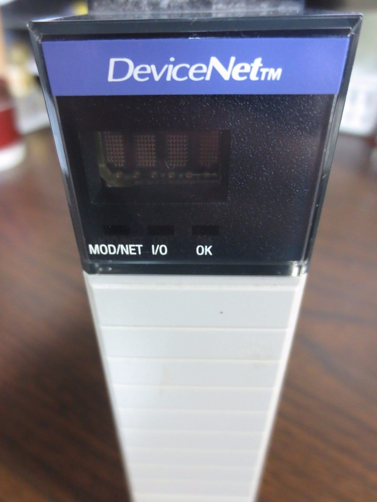 ALLEN-BRADLEY 1756-DNB/A Ser. A CONTROLLOGIX DEVICENET COMMUNICATION MODULE0