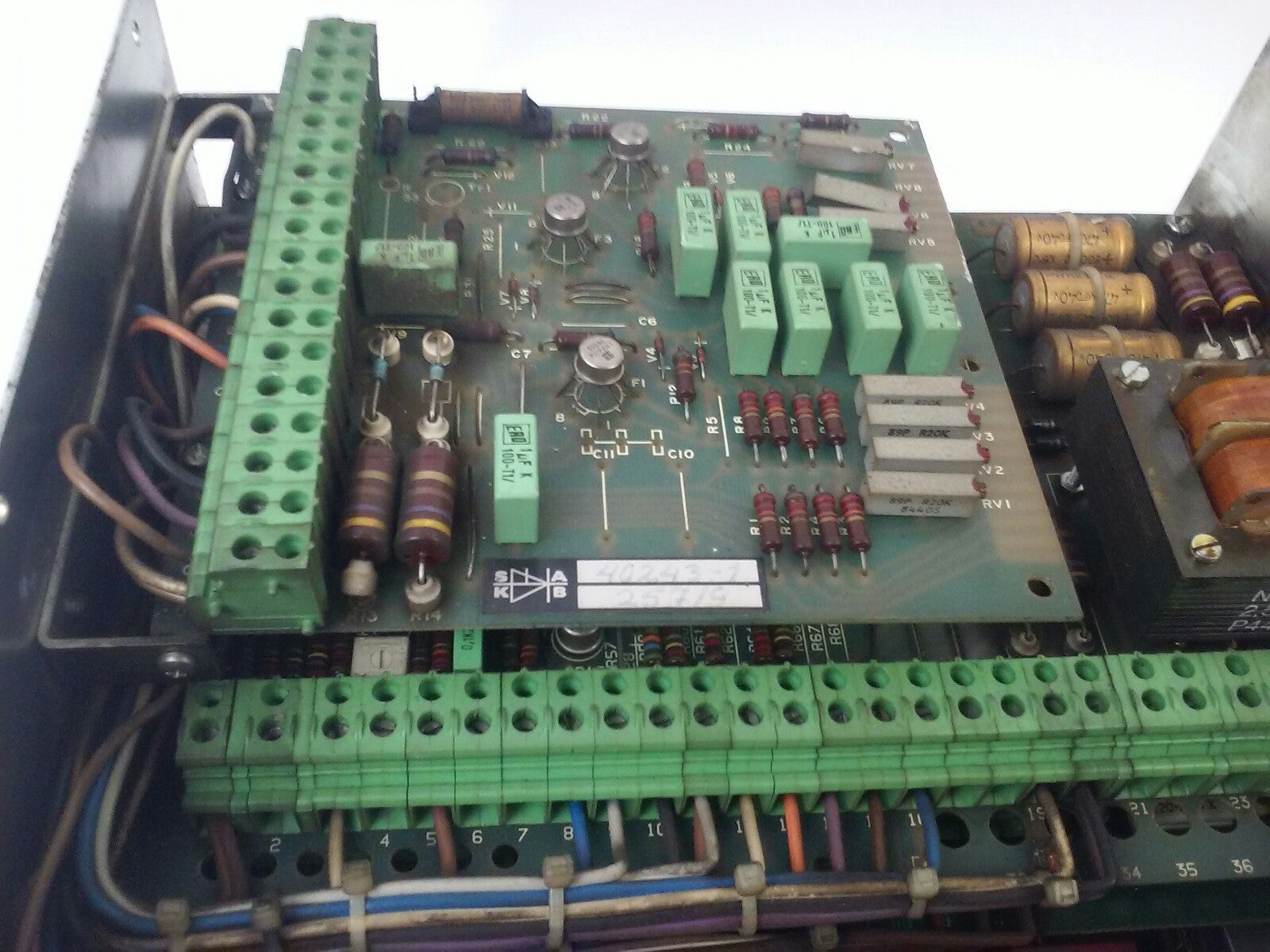 STYRKONSULT AB 40956-19 DC DRIVE- 40243-1, 40956, 402437