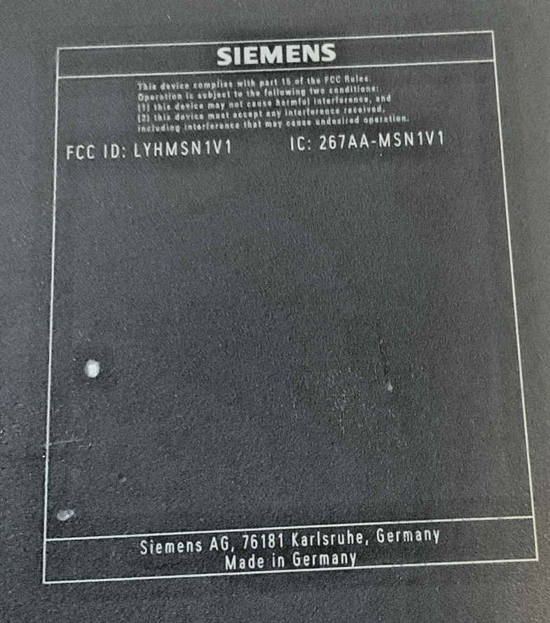 SIEMENS 734-1FX00-0AB0 SCALANCE MODULE W700 24VDC 0.25A6