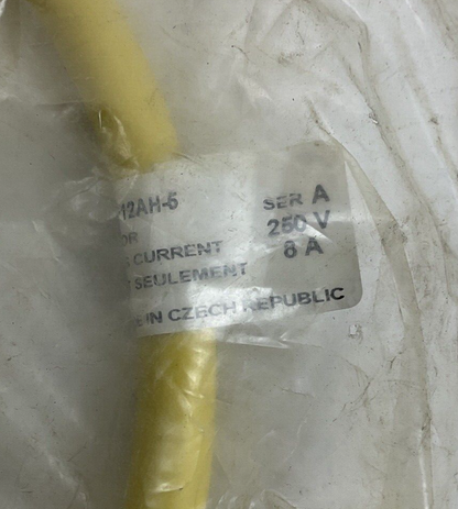 ALLEN BRADLEY 889M-F12AH-5 CORDSET SER.A 250V 8A 12PIN3