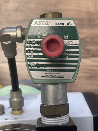 DEZURIK WATER CONTROLS 9407209R004 SIZE 3 M295 DA/DLS 150PSI VR3C2YAA2NGA 250VDC4