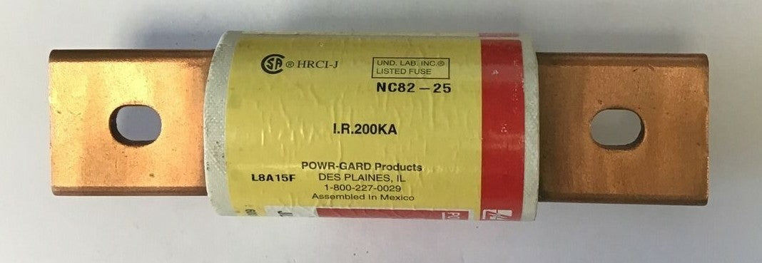 LITTELFUSE JLS 225 POWR-GARD CLASS J FUSE 225A 600VAC 2