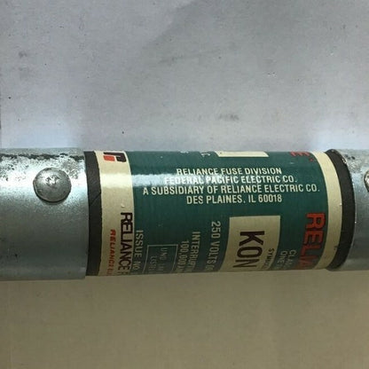RELIANCE KON 70 ONE TIME FUSE K5 250V ***LOTOF5***3
