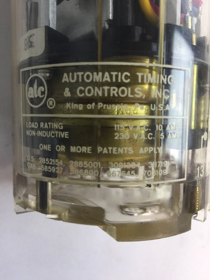 ATC 120 60 305B006A10PX TIMER 0-30SEC 7