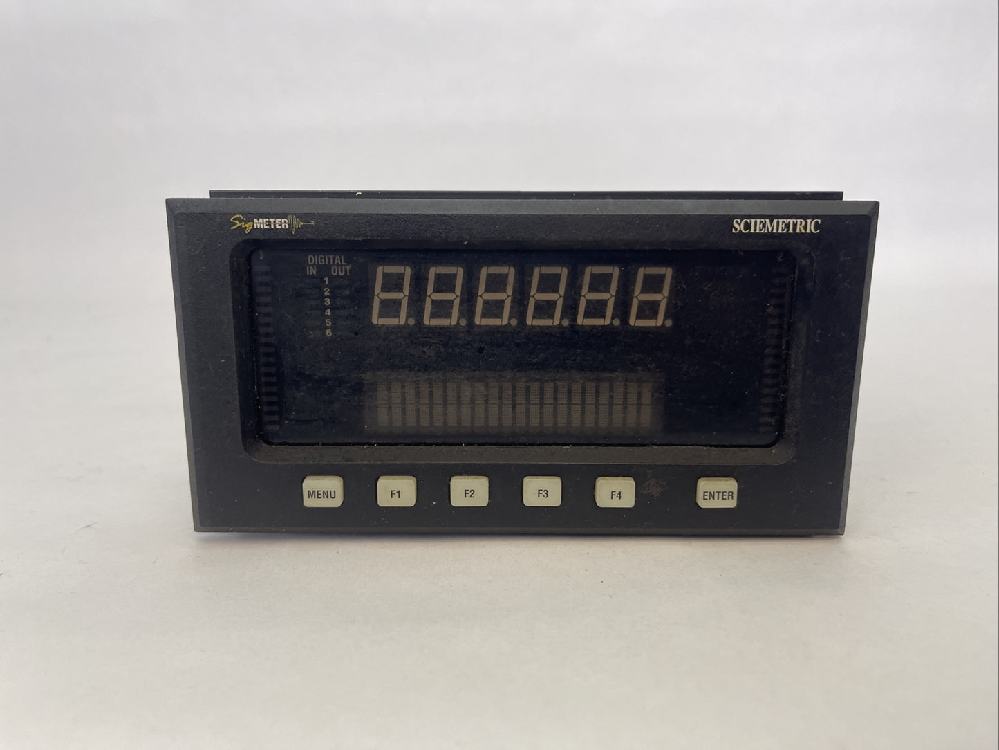 SCIEMETRIC MODEL 1102 SIGMETER 120VAC 60HZ 30W VER 6.01