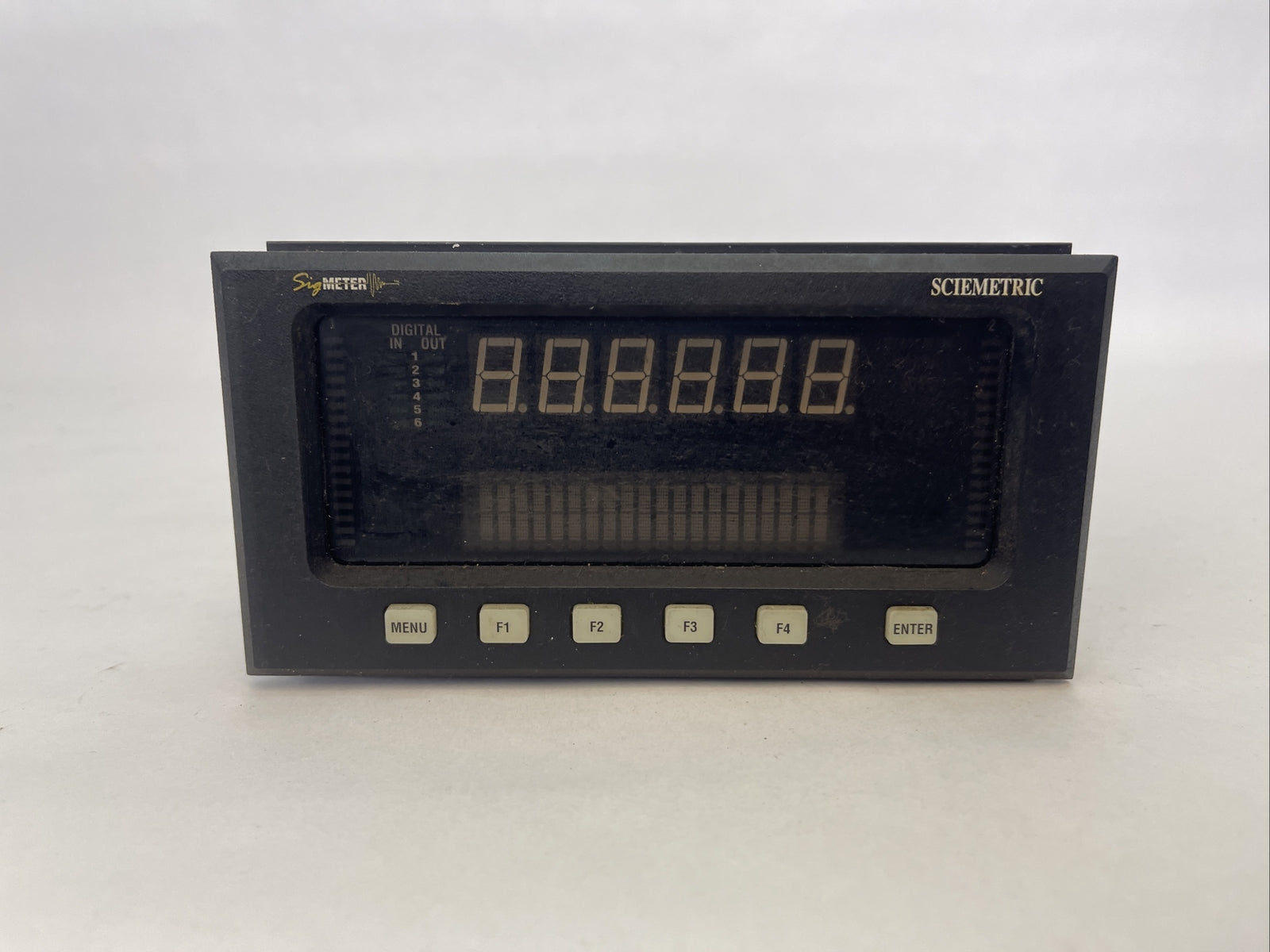 SCIEMETRIC MODEL 1102 SIGMETER 120VAC 60HZ 30W VER 6.01