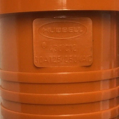 HUBBELL 430C12 PIN&SLEEVE  30AMP 125/250V 3POLE 4-WIRE GROUNDING5