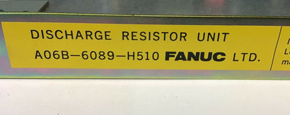 FANUC A06B-6089-H510 DISCHARGE RESISTOR UNIT 250W 2
