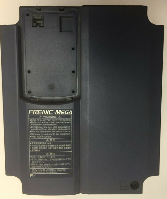 FUJI FRN7.5G1S-2J FRENIC MEGA DRIVE OUTPUT 3PH 200-240V 0.1-120HZ 16kVA 46.2A0