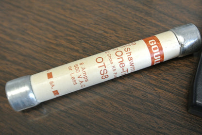 BOX of 10 / GOULD SHAWMUT OTS8 CLASS K5 FUSE 8A / 600V / NEW SURPLUS1