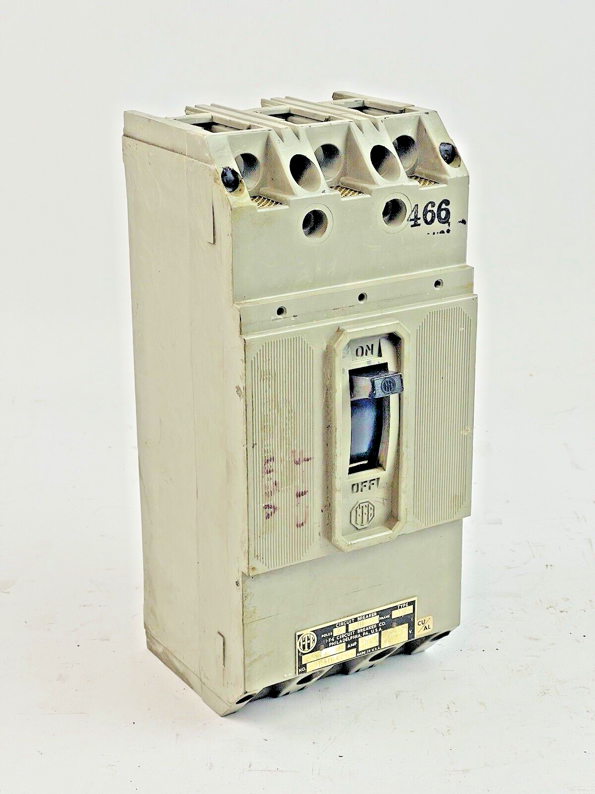 ITE / SIEMENS - HF3-B070 - CIRCUIT BREAKER - 70 AMP, 250 DC, 600 VAC, 3 POLE0