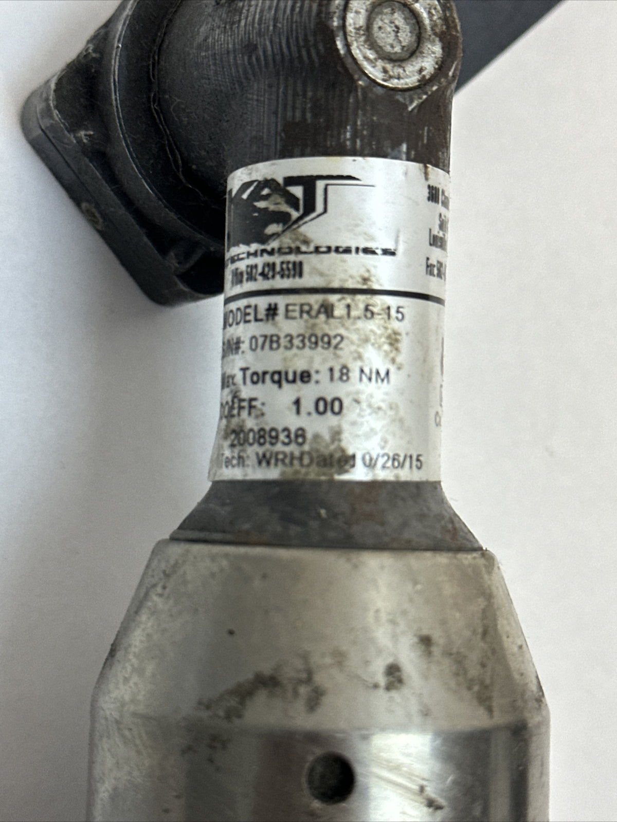 CP ERAL1.5-15 NUTRUNNER 5B28/3221/22250/G8-4614 17.07mm1