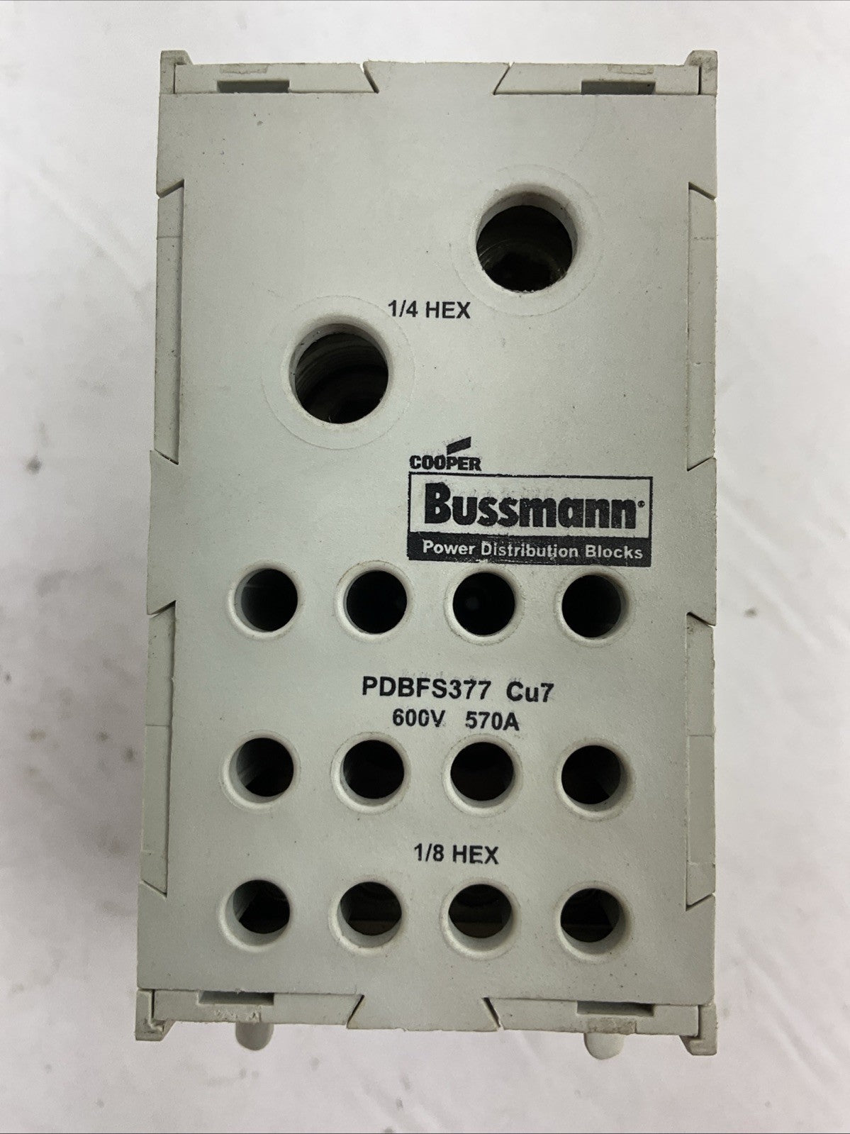 BUSSMANN PDBFS377 POWER DISTRIBUTION BLOCK 600V 570A0