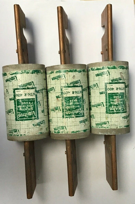 LIMITRON KTN-R 400 CLASS RK1 400AMP FUSE 250VAC****LOTOF3****0