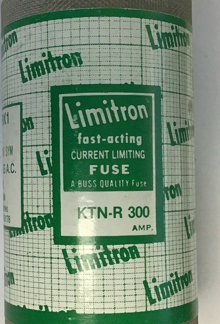 LIMITRON KTN-R 300 FAST ACTING FUSE 250V CLASS RK1 BUSSMANN1