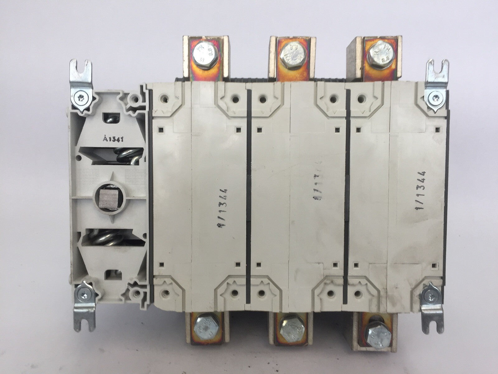 ABB OS400J03 FUSIBLE DISCONNECT SWITCH 600VAC 400A W/ AJT225 & JTD225 FUSE 225A8