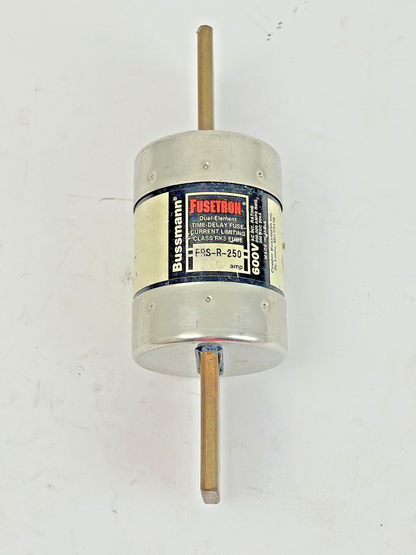 BUSSMANN  FRS-R-250 FUSETRON DUAL ELEMENT  TIME-DELAY CURRENT LIMIT  600V0