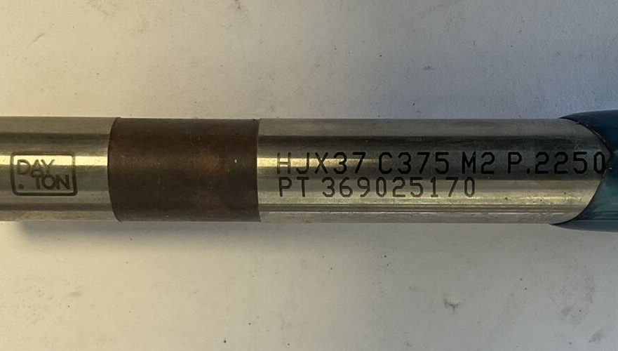 DAYTON HJX37 C375 M2 P.2250 BALL PUNCH **BAG OF 13**3