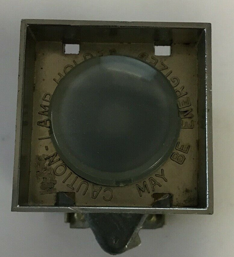 GE E30BF COMPACT PUSHBUTTON INDICATING LIGHT 6VAC/DC2