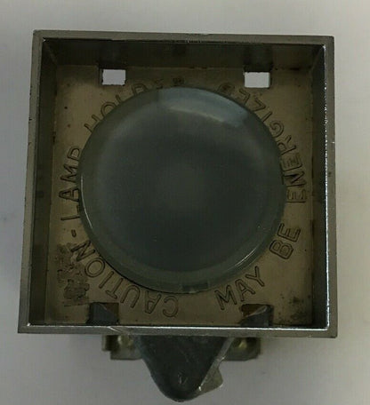 GE E30BF COMPACT PUSHBUTTON INDICATING LIGHT 6VAC/DC2
