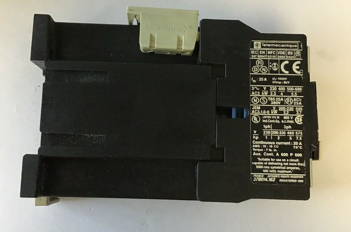 TELEMECANIQUE LP1 D09 10 CONTACTOR RELAY 24 VDC4