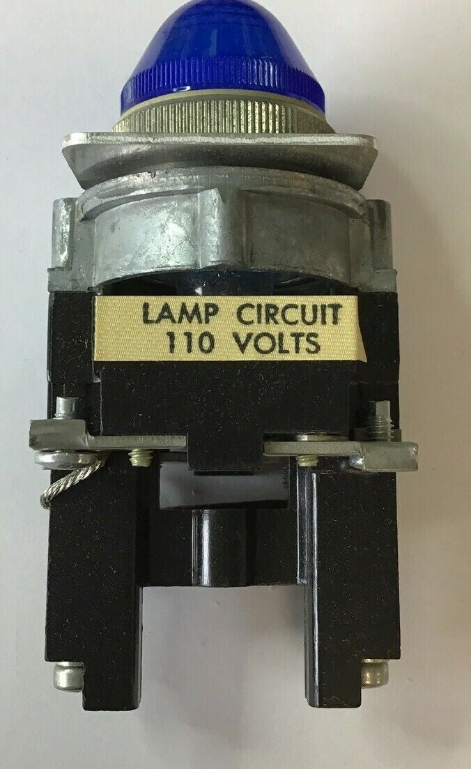 CUTLER HAMMER 10250H396A PUSH BUTTON ELEMENT INDICATING LIGHT  110V HEAVY DUTY2