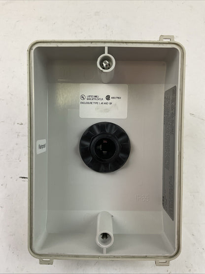 ABB EOT32 DISCONNECT SWITCH 40A 600VAC TYPE 3R, 122