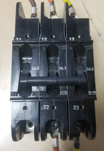 EATON / HEINEMANN CF3-Z229-14 CIRCUIT BREAKER - 600V, 193A LRA, 36.3A FLA0