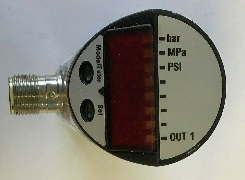 IFM PN5204 PRESSURE SWITCH PORT 1/4 18-36VDC 250MA 0