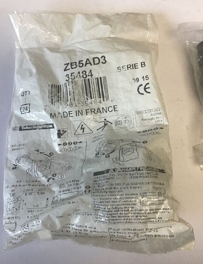 TELEMECANIQUE ZB5AD3 SELECTOR SWITCH SER.B ***LOTOF3***1