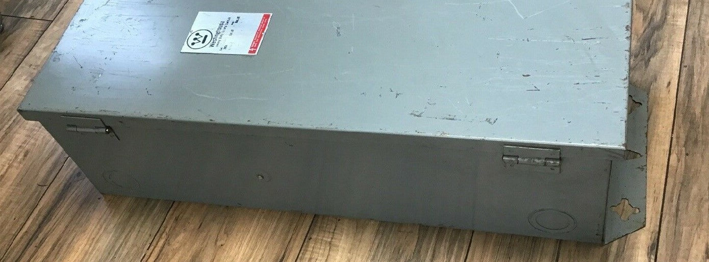 WESTINGHOUSE HUN323 SAFETY SWITCH 100A 240VAC TYPE1 ENCLOSURE-INDOOR2