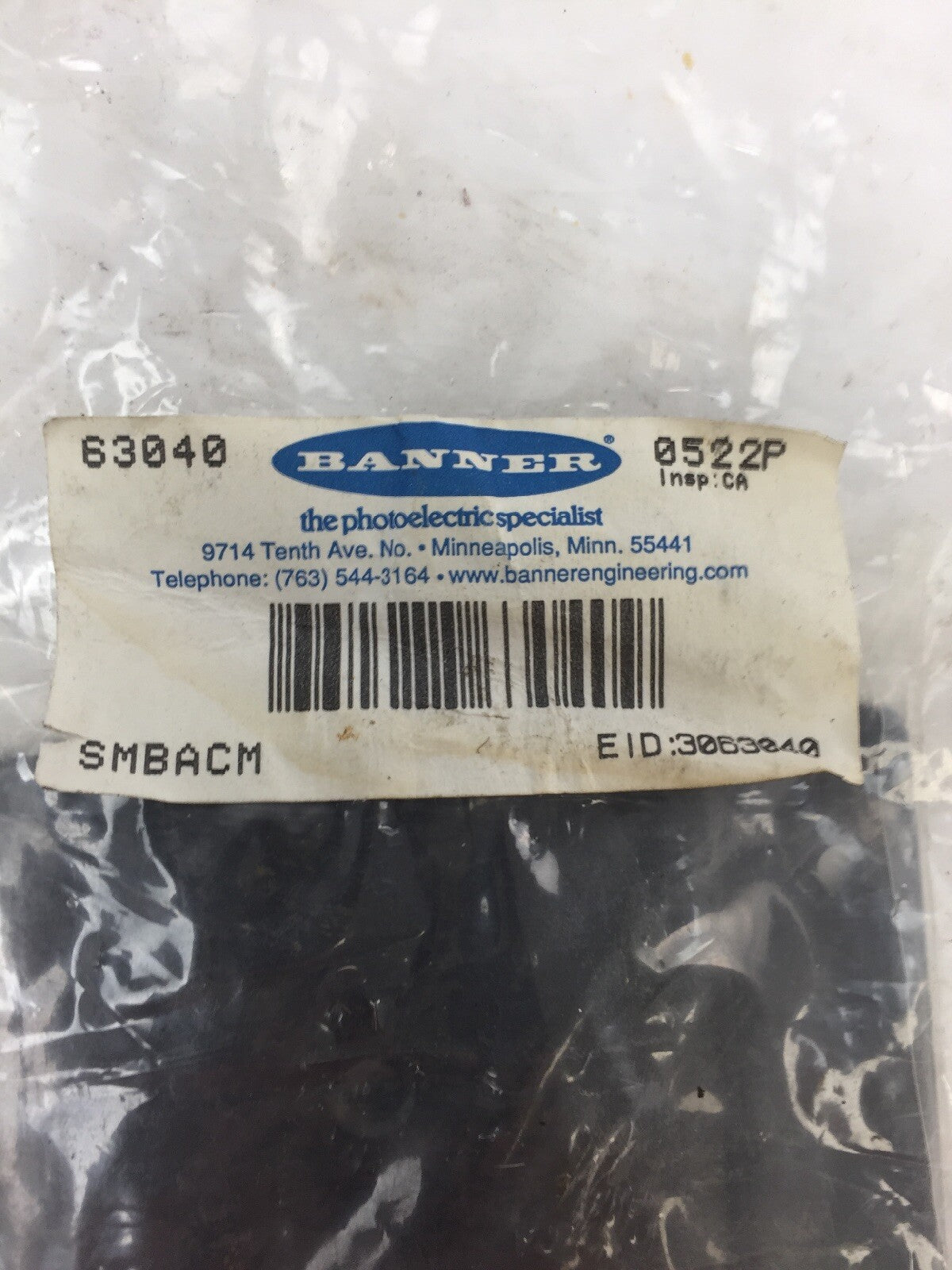 BANNER SMBACM PRESENCE PLUS LIGHTING COLUMN1