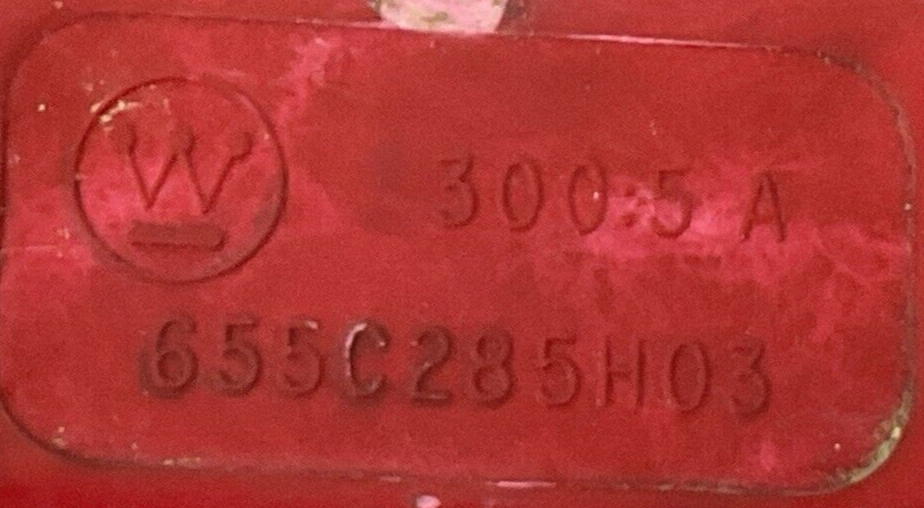 WESTINGHOUSE 655C285H03 CURRENT TRANSFORMER 300:5A1