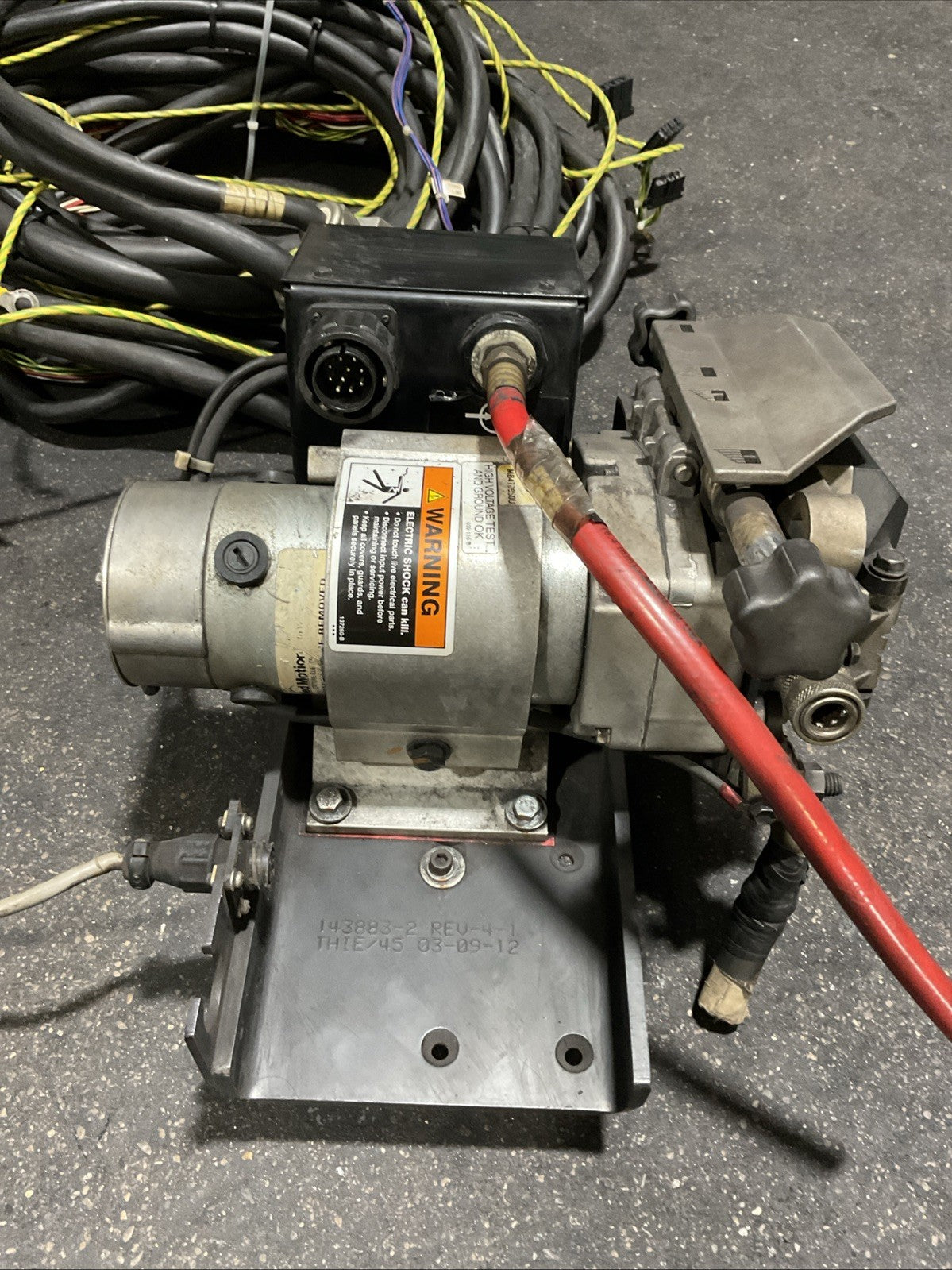 YASKAWA YR-MH00005-E10 WELDING DX100/MH5 TYPE ERDR-MH00005-B32 3PH 480V 50/60HZ13