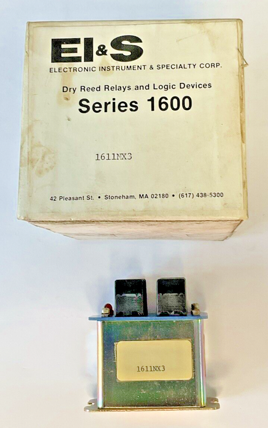 ELECTRONIC INSTRUMENT & SPECIALTY CORP 1611NX3 CONTROL RELAY SERIES 16000