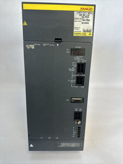 FANUC A06B-6087-H126 POWER SUPPLY INPUT 200-230VAC OUTPUT 283-325VDC0