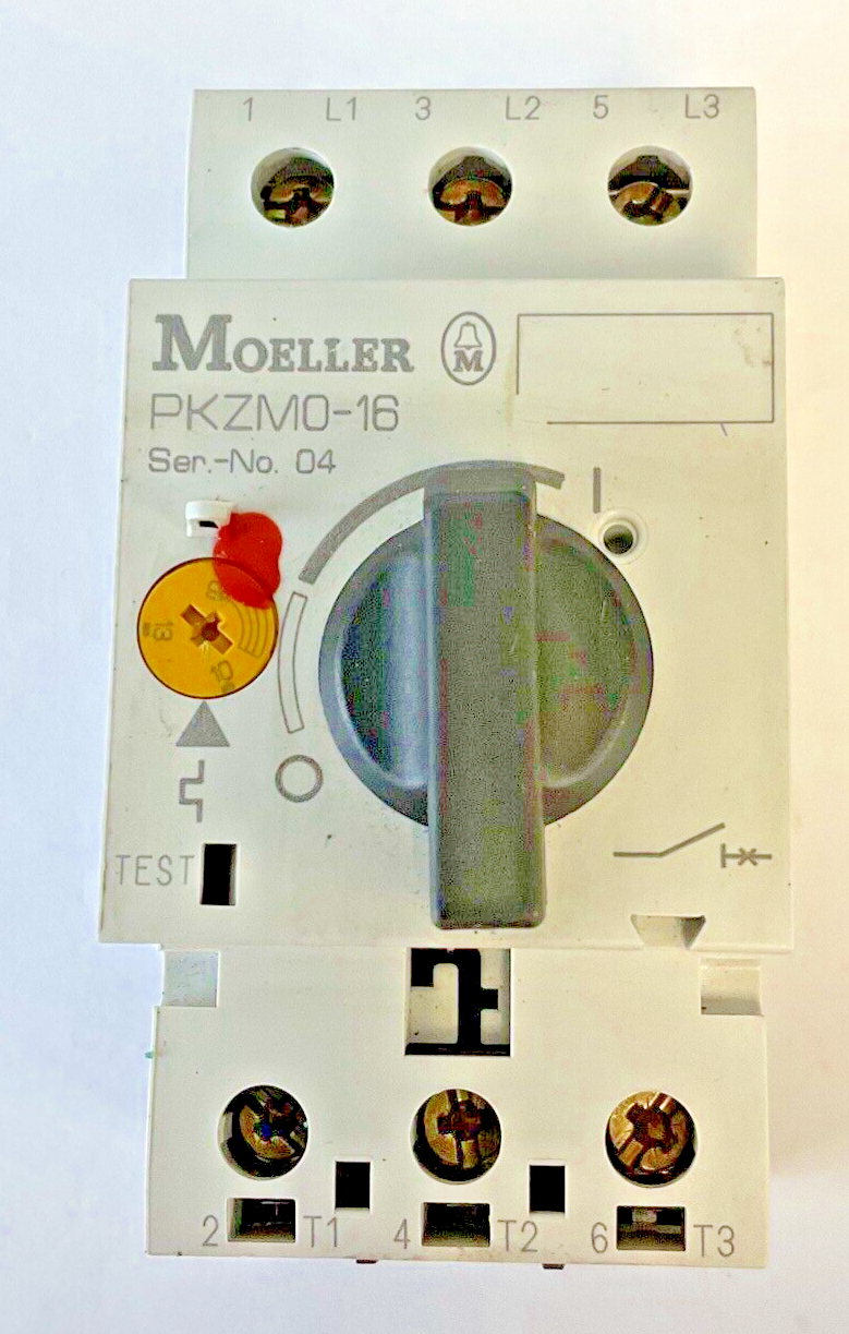 MOELLER PKZM0-16 CIRCUIT BREAKER SER.04 600VAC0